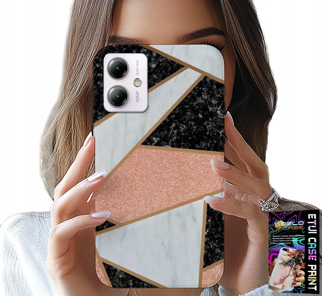 Custodia Moto G14 Chic + Vetro | Look Fashion per il tuo Smartphone