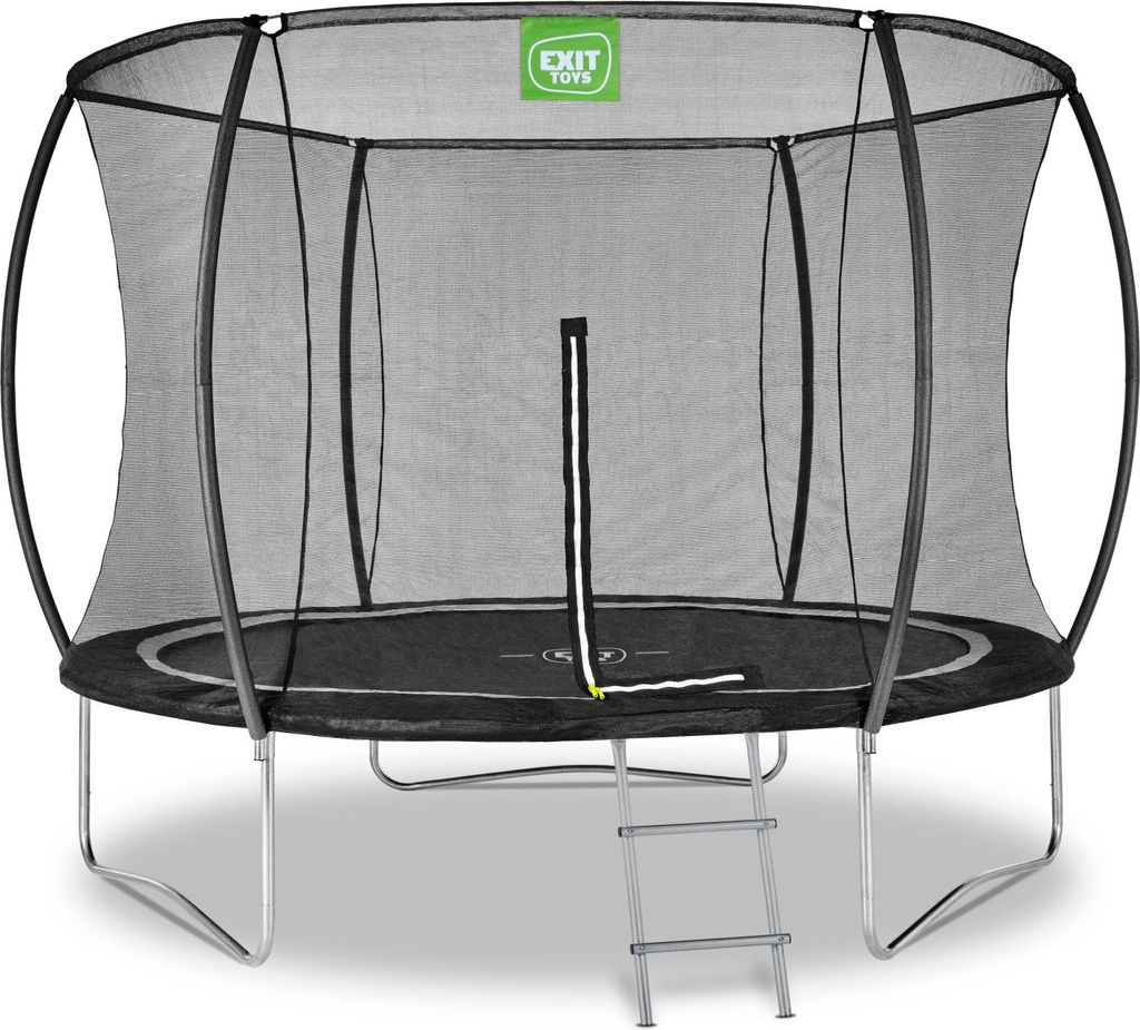 EXIT Black Edition Trampolin ø244cm - schwarz
