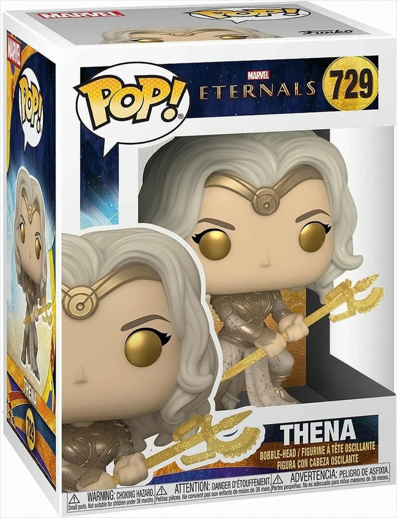 Marvel Eternals - Thena 729 - Funko Pop! Vinyl Figur Produktbild 