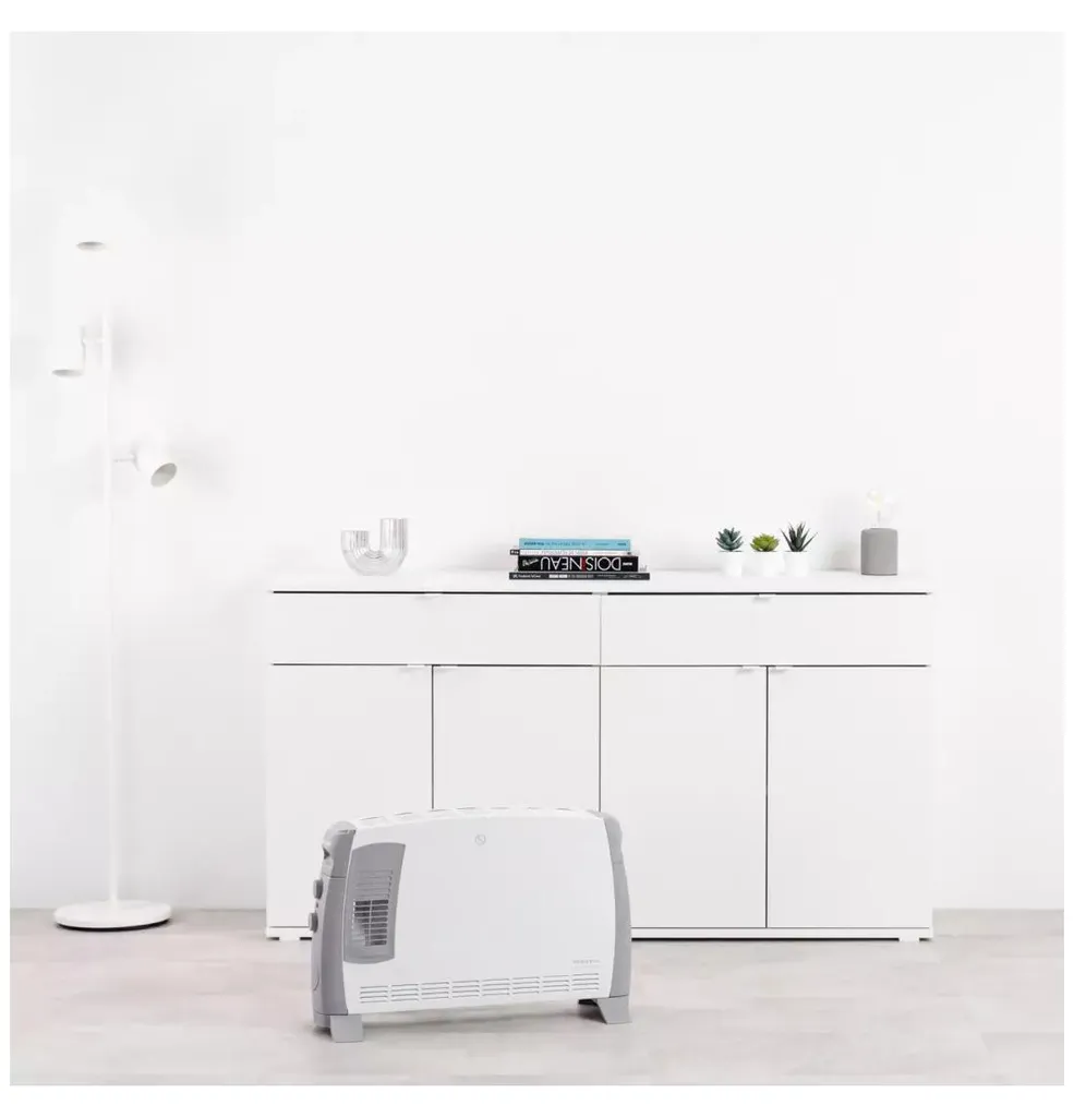 Radiateur Convecteur Mobile Taurus 2000W Blanc à Thermostat Variable - 5
