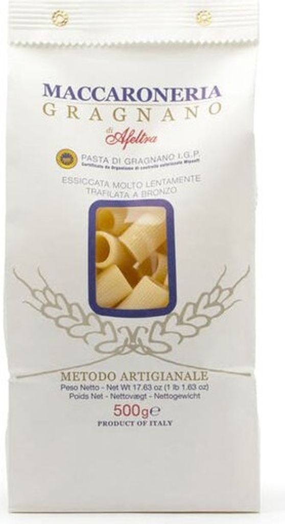 Teigwaren Rigatoni 500g - Maccaroneria Gragnano