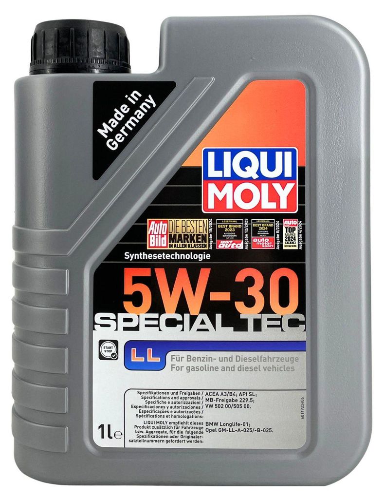LIQUI MOLY Special Tec LL für 5W-30 1 Liter Motoröl Produktbild 