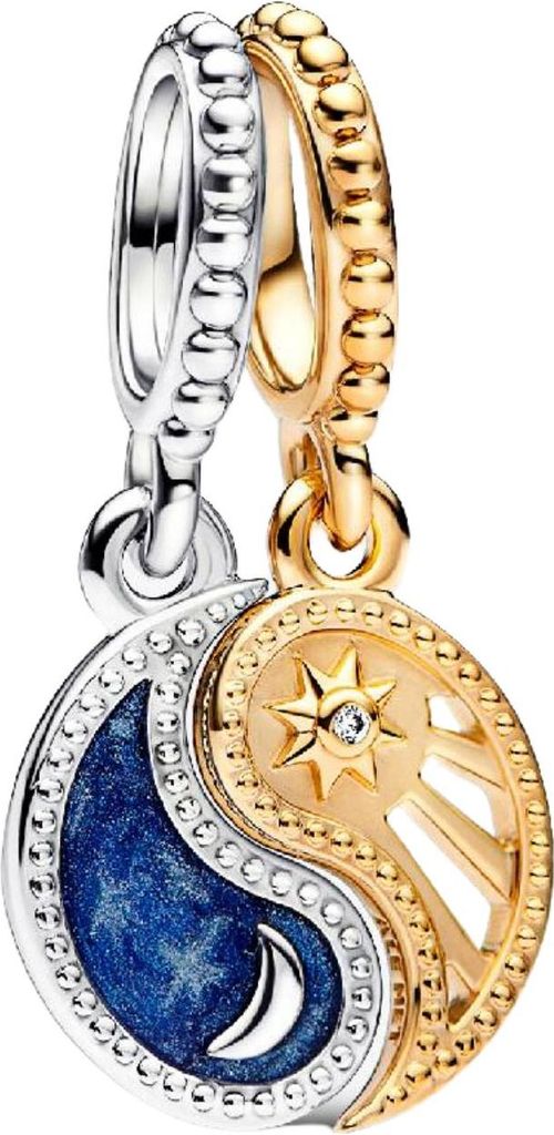 Wisiorek Pandora Bicolour Divisible Sun & Moon Charm Zdjęcie produktu 