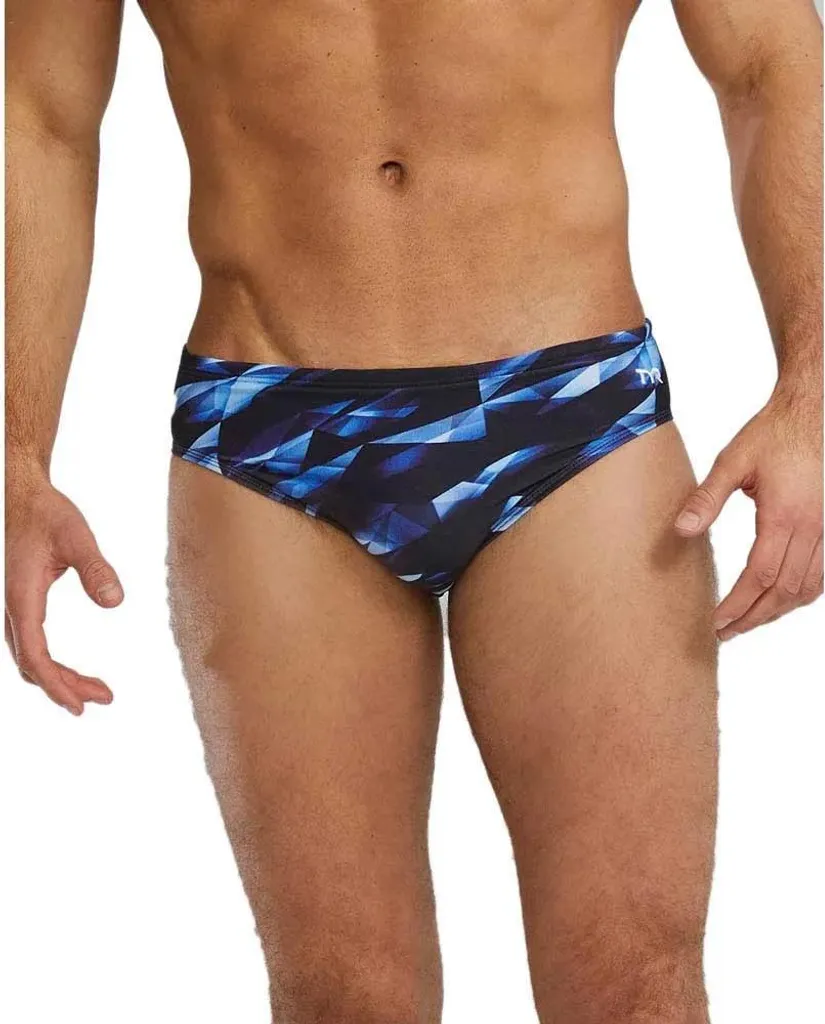 Slip Tyr Durafast Elite Triadic résistant au chlore bleu pour homme