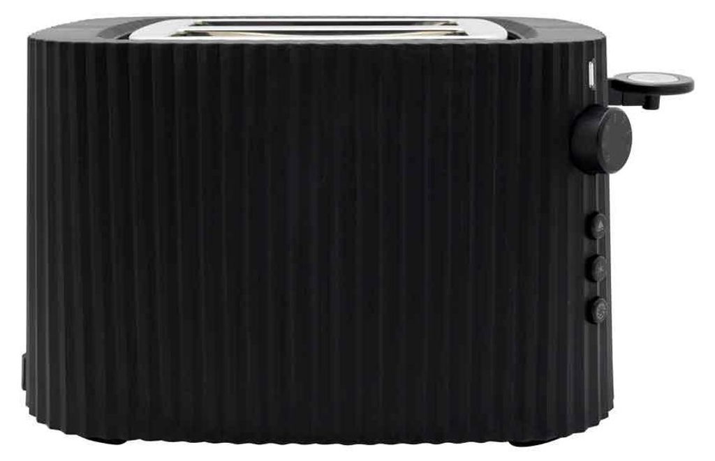 Alessi MDL08B Tostapane Plisse Nero Immagine del prodotto 