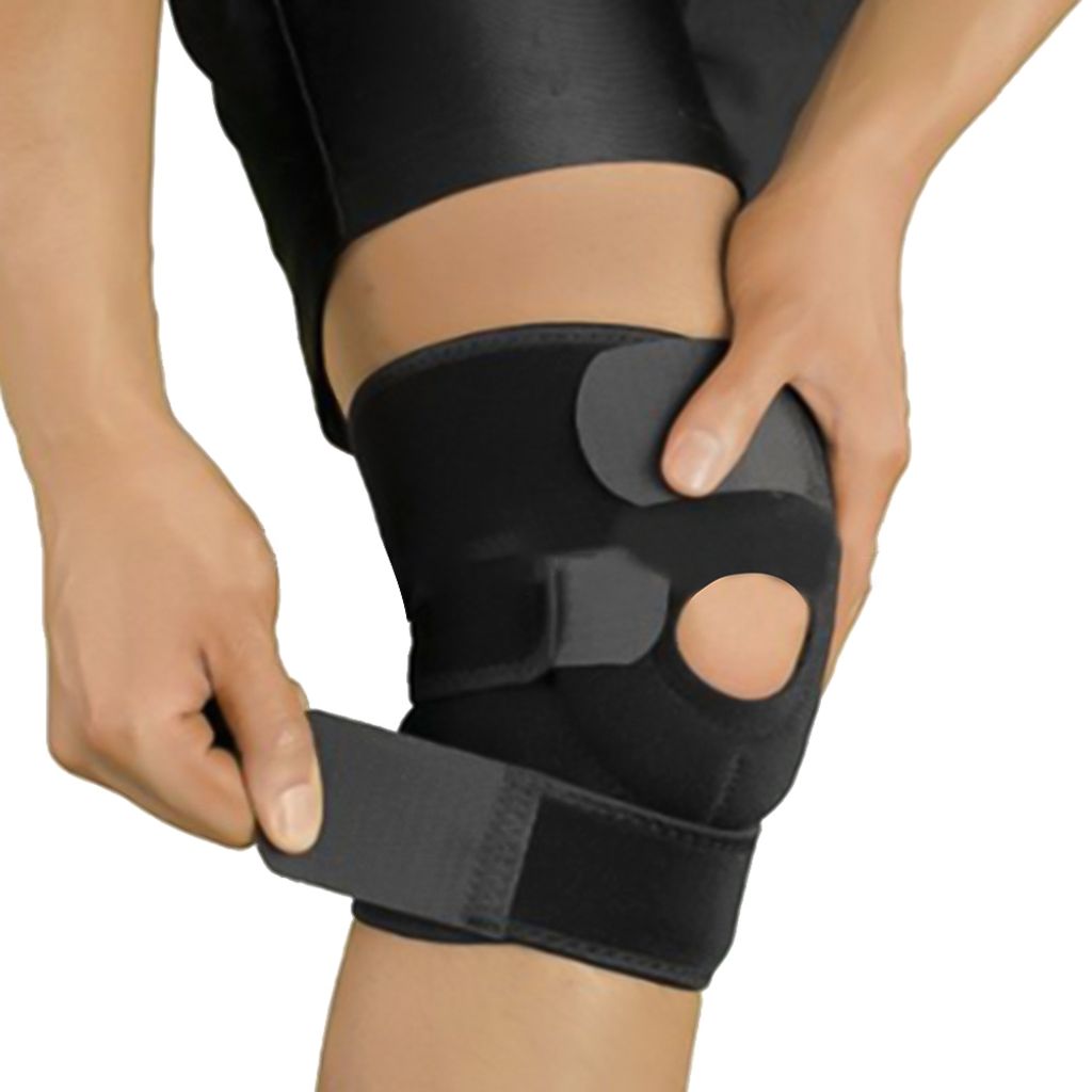 Kniebandage Knieschoner Kniegelenk-Bandage Kniestütze mit Funktionspolster