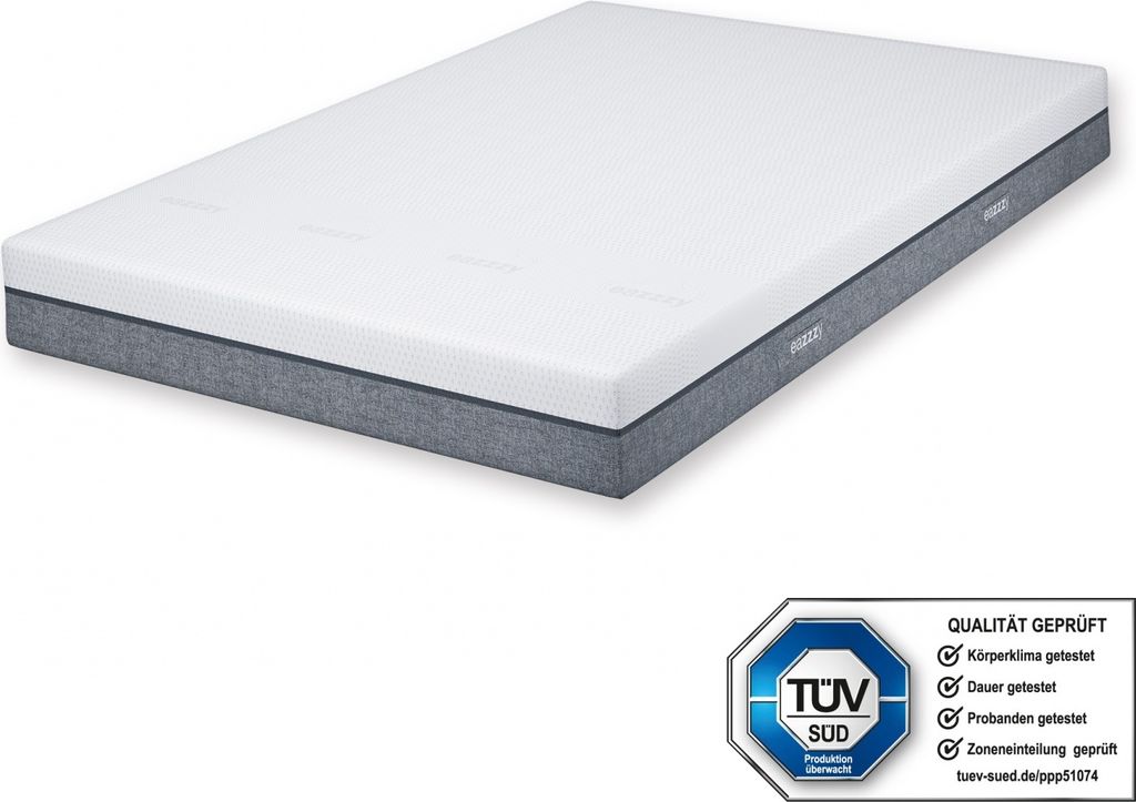 Genius eazzzy Matratze Deluxe 140x200 cm - orthopädische Produktbild 