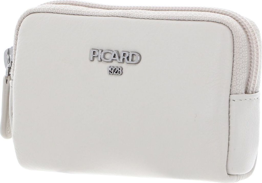 PICARD Leder Schlüsselmäppchen Bingo Key Case Cream creme