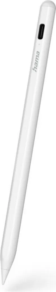 Hama Stylet Actif pour Apple iPad - Tablette Capacitive - Blanc Épuré