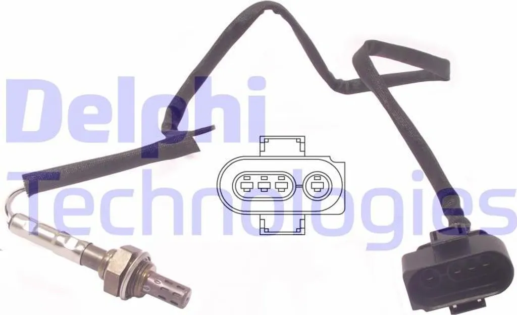 Sonde Lambda DELPHI ES10967-12B1 pour VW Golf IV et Passat 35I