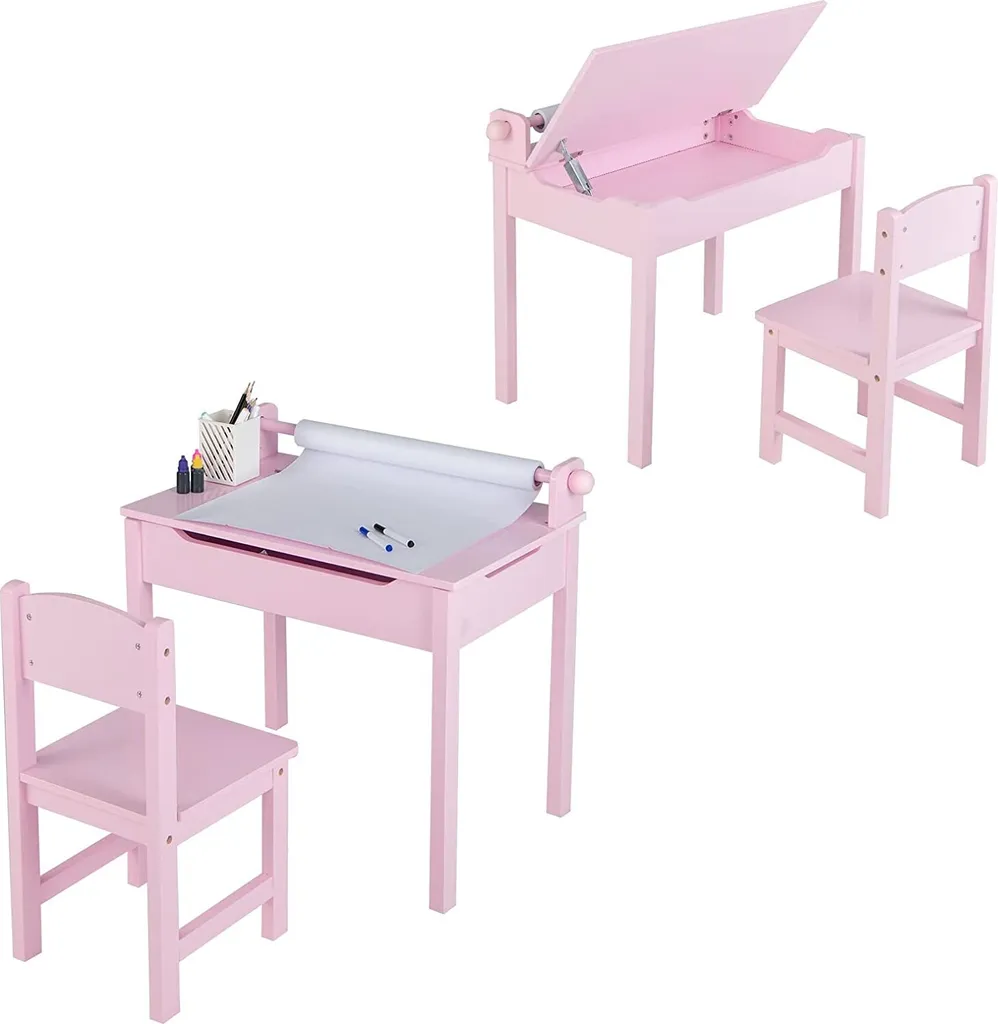 Bureau Enfant avec Rangement pour Finir le Désordre des Dessins
