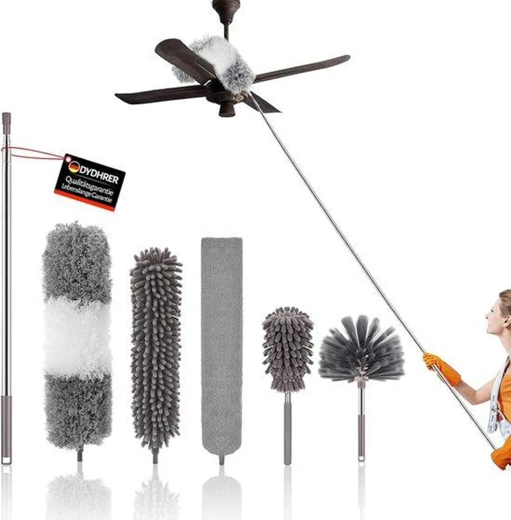 Kit Plumeau Télescopique 256 cm : Dites Adieu à la Poussière en Hauteur