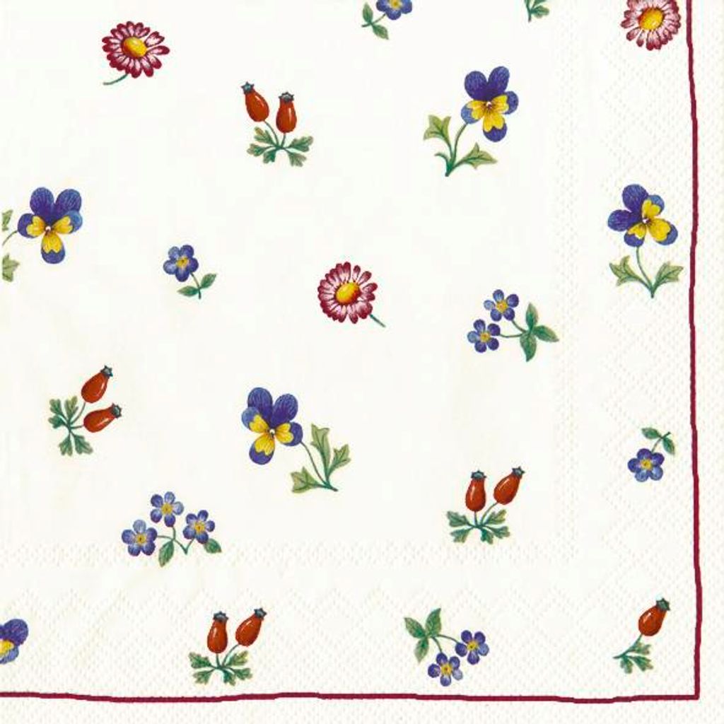 Servietten 33x33 cm - PETITE FLEUR V & B Produktbild 