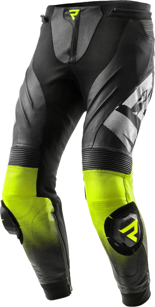 Pantalon Moto Cuir Rebelhorn Inferno Noir 48 Idéal Circuit et Route