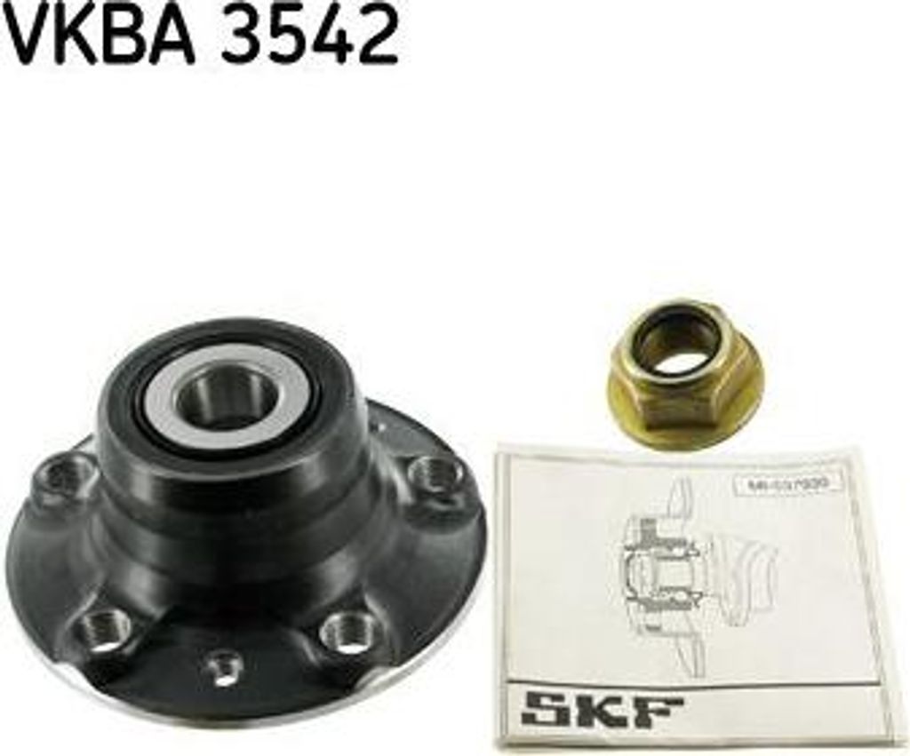 SKF VKBA 3542 Radlagersatz OE 7701205471 kompatibel mit Laguna