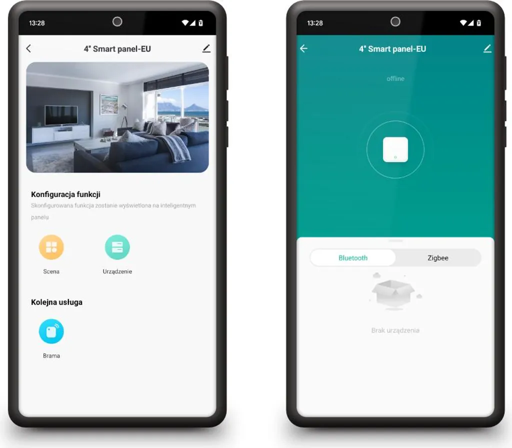 Télécommande Centrale Tactile pour Éclairage et Chauffage Zigbee WiFi - 8