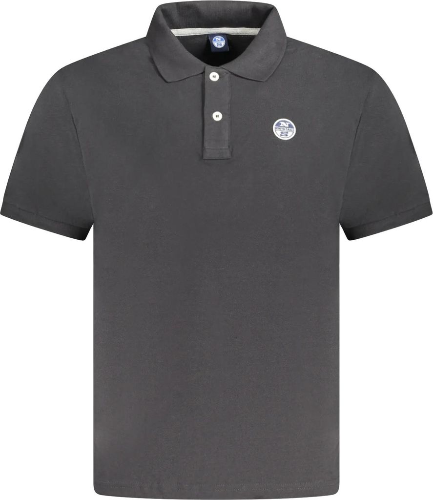 Kurzarm Polo mit Applikation und Logo von North Sails : Größe - S Größe: S