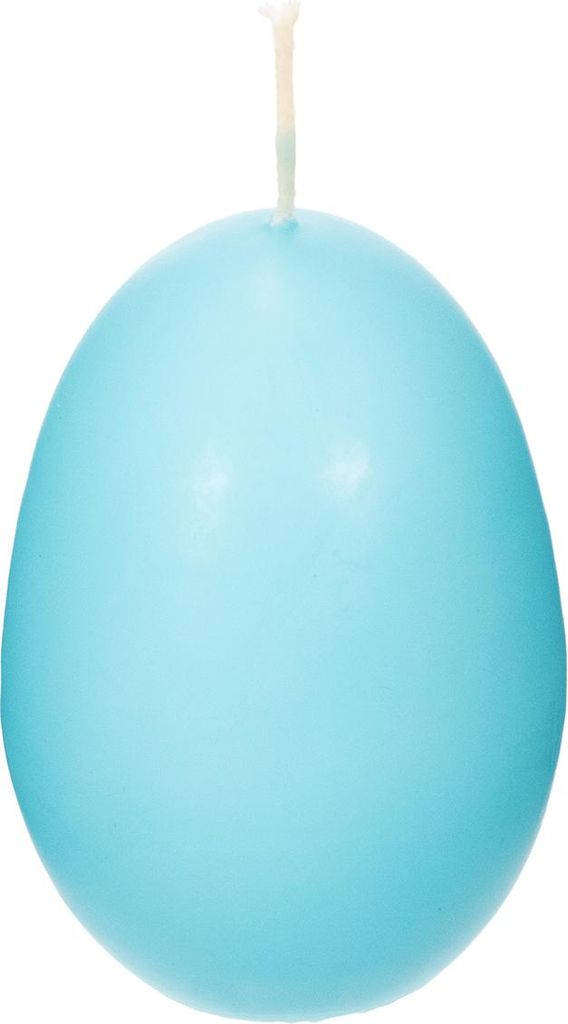 Osterkerze in Eierform für stimmungsvolle Frühlingsdeko, 6 Stück