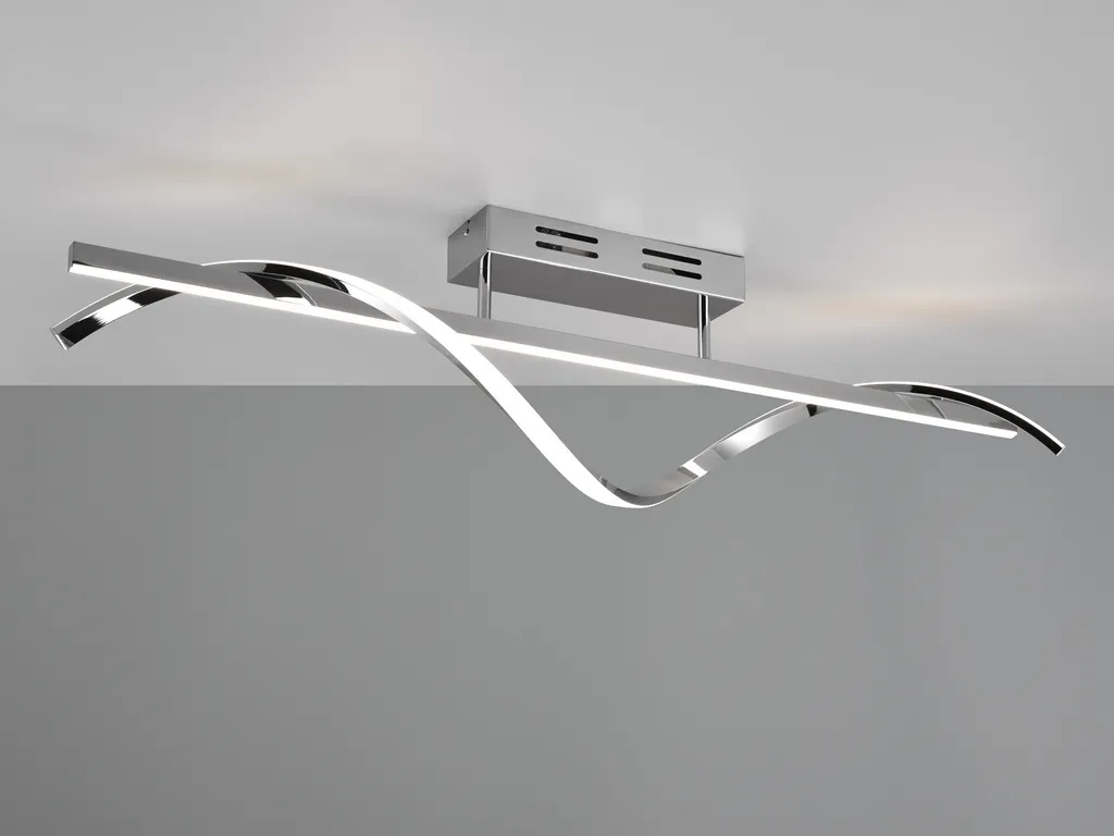 Lampada da soffitto moderna con LED integrato ISABEL argento RL R62201106 - 4