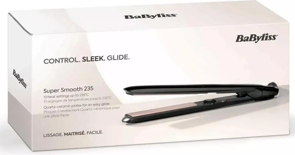 Lisseur cheveux Smooth Control 235 ST298E pour brushing rapide à domicile - 5