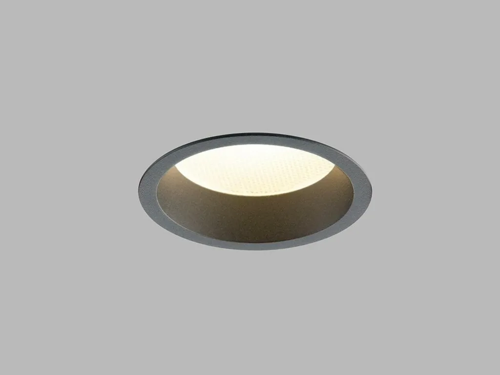 Spot LED ZETA XS Noir CRI90 IP44 Ø103mm - Éclairage Haute Fidélité