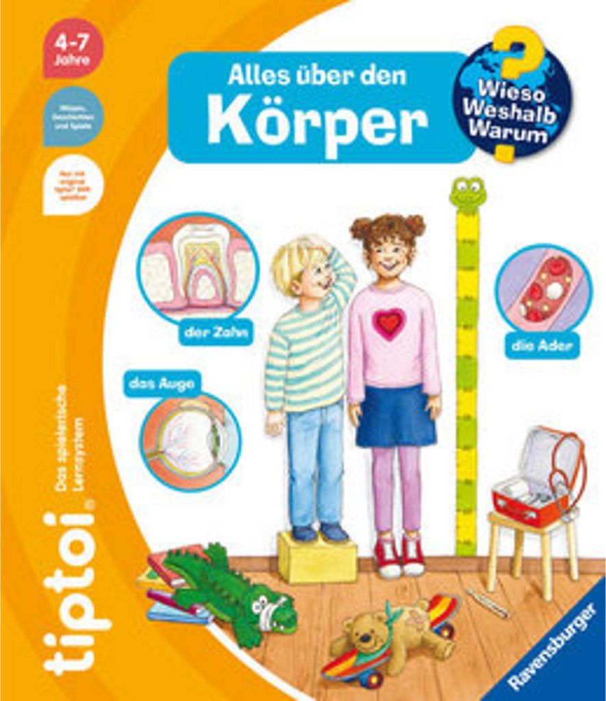 Ravensburger tiptoi® Wieso? Weshalb? Warum? Alles über den Produktbild 
