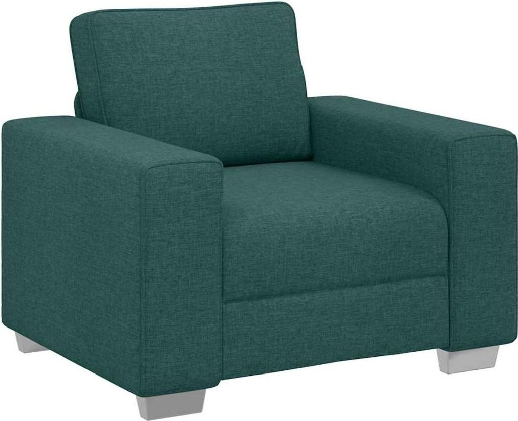 vidaXL Sofa-Sessel Dunkelgrün 100 cm Stoff