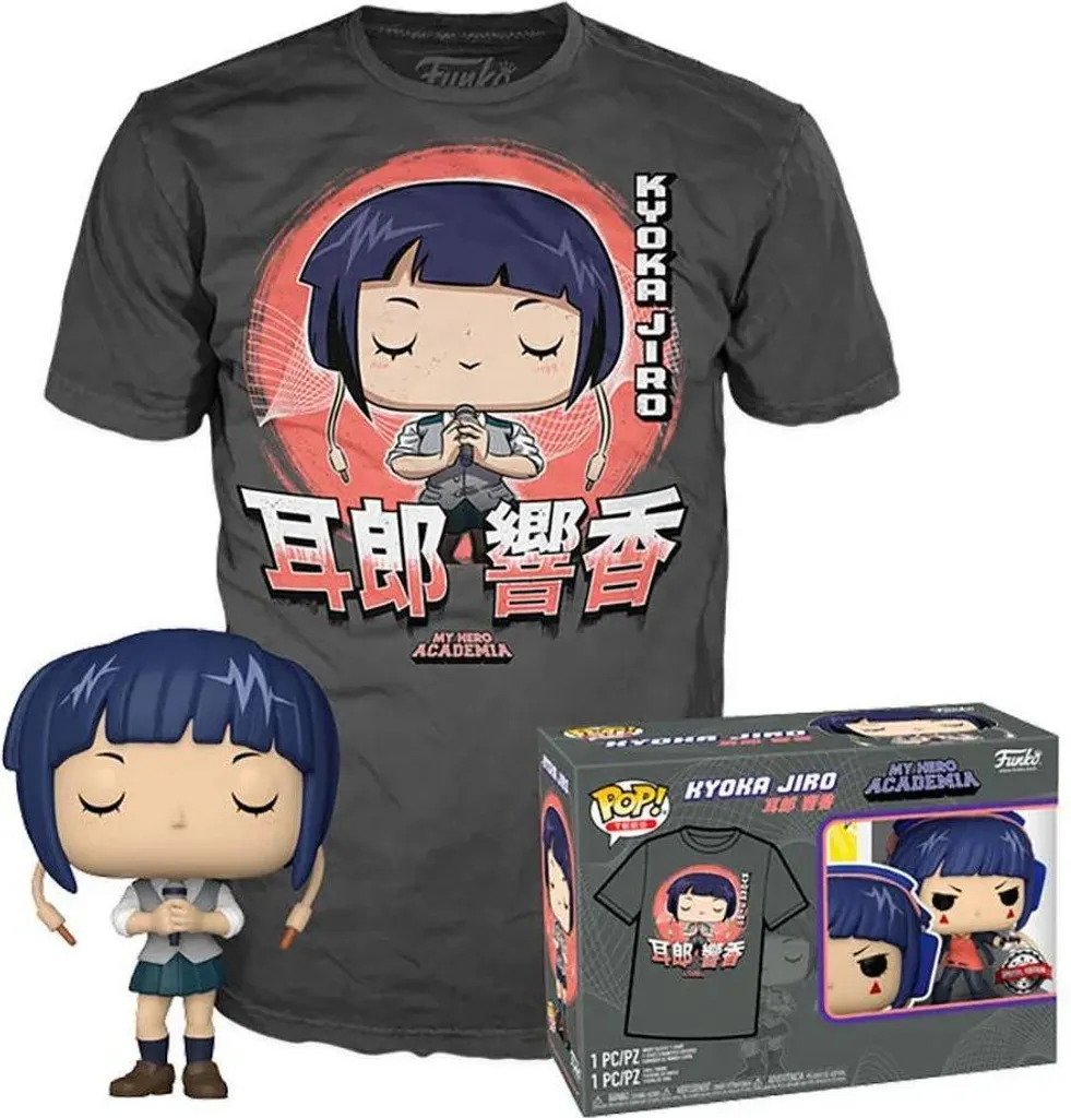 Kyoka Jiro Funko Pop MHA Figurine XL Détails Prises Jack et Micro Inclus