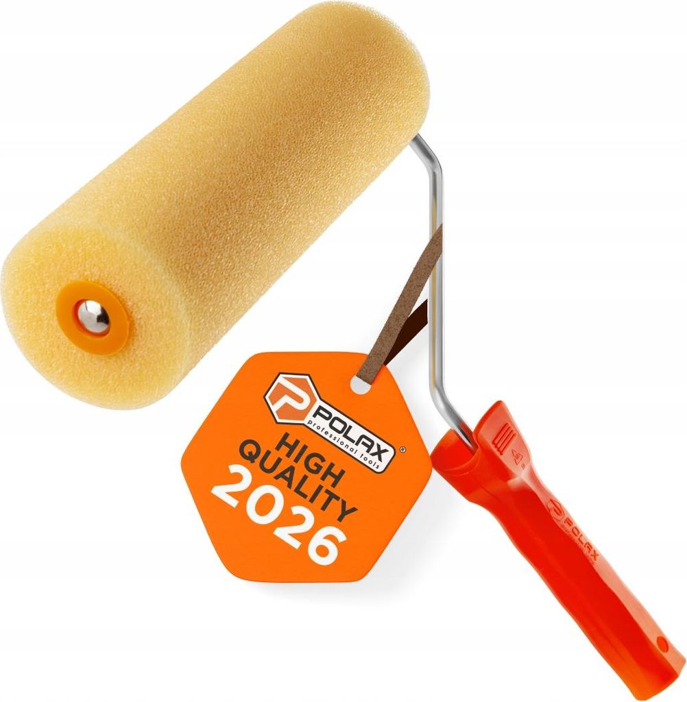 Rullo di spugna testurizzato con manico, 25 cm, Polax Immagine del prodotto 