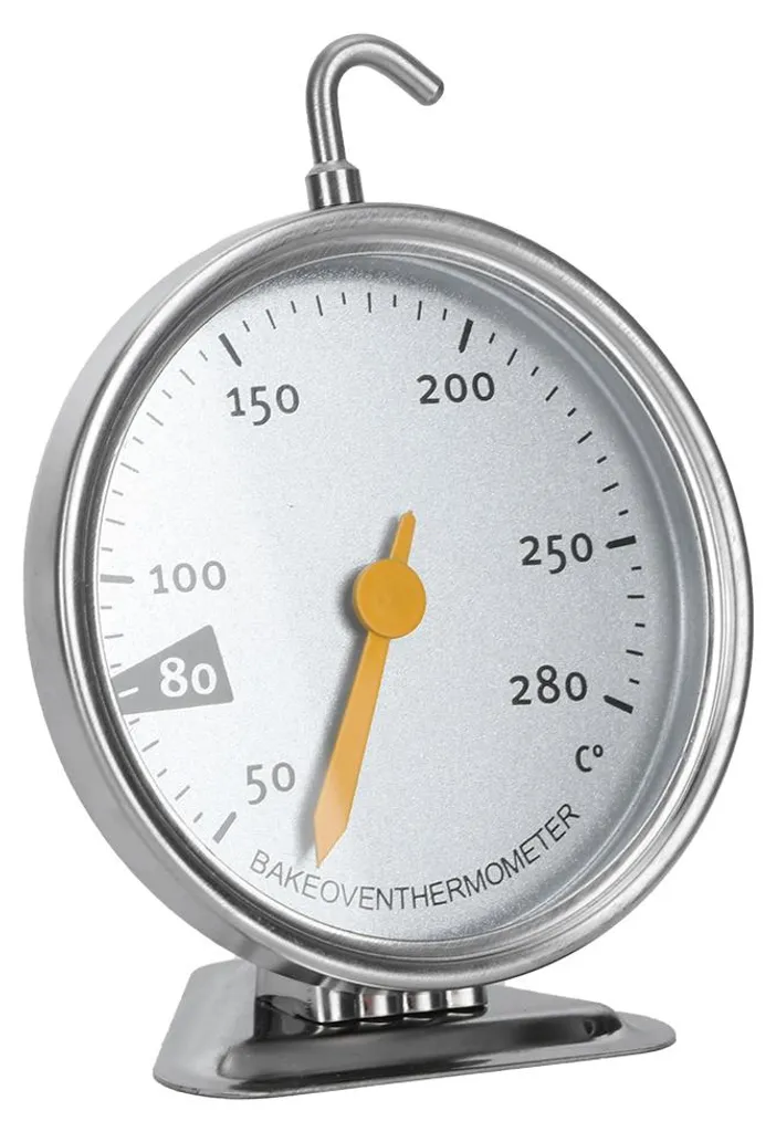 Thermomètre de four en acier inoxydable avec cadran de lecture clair