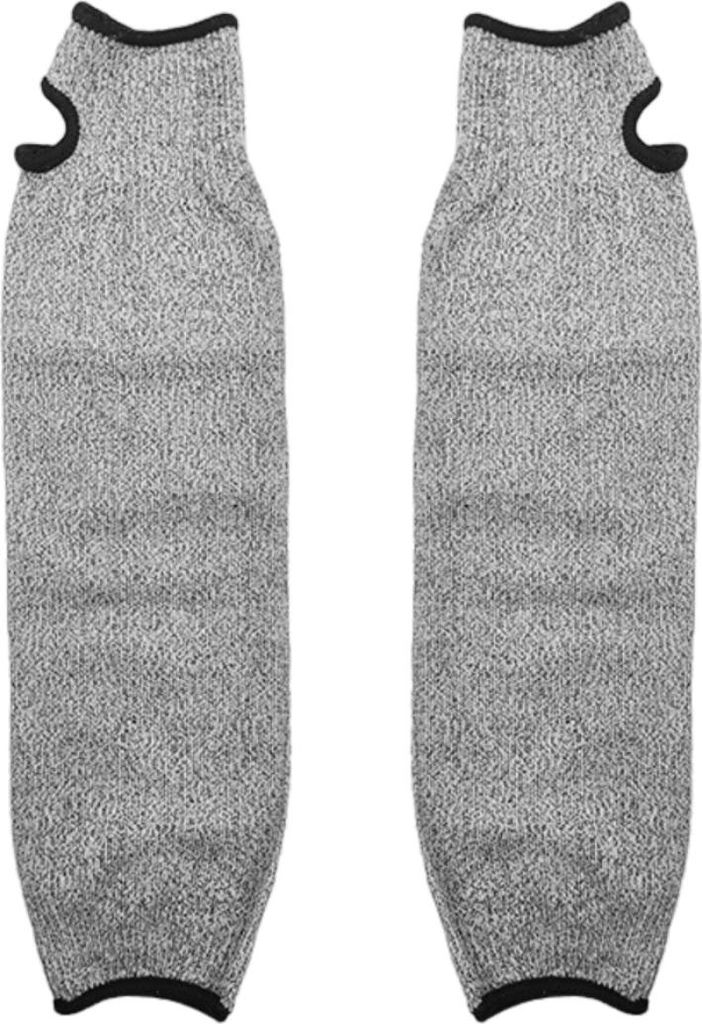 Armschutzärmel, Schnittschutzärmel, Sicherheitsarmärmel, schnittfeste Arbeitshandschuhe mit Ärmeln für Gartenküche und Farmarbeit (45 cm)