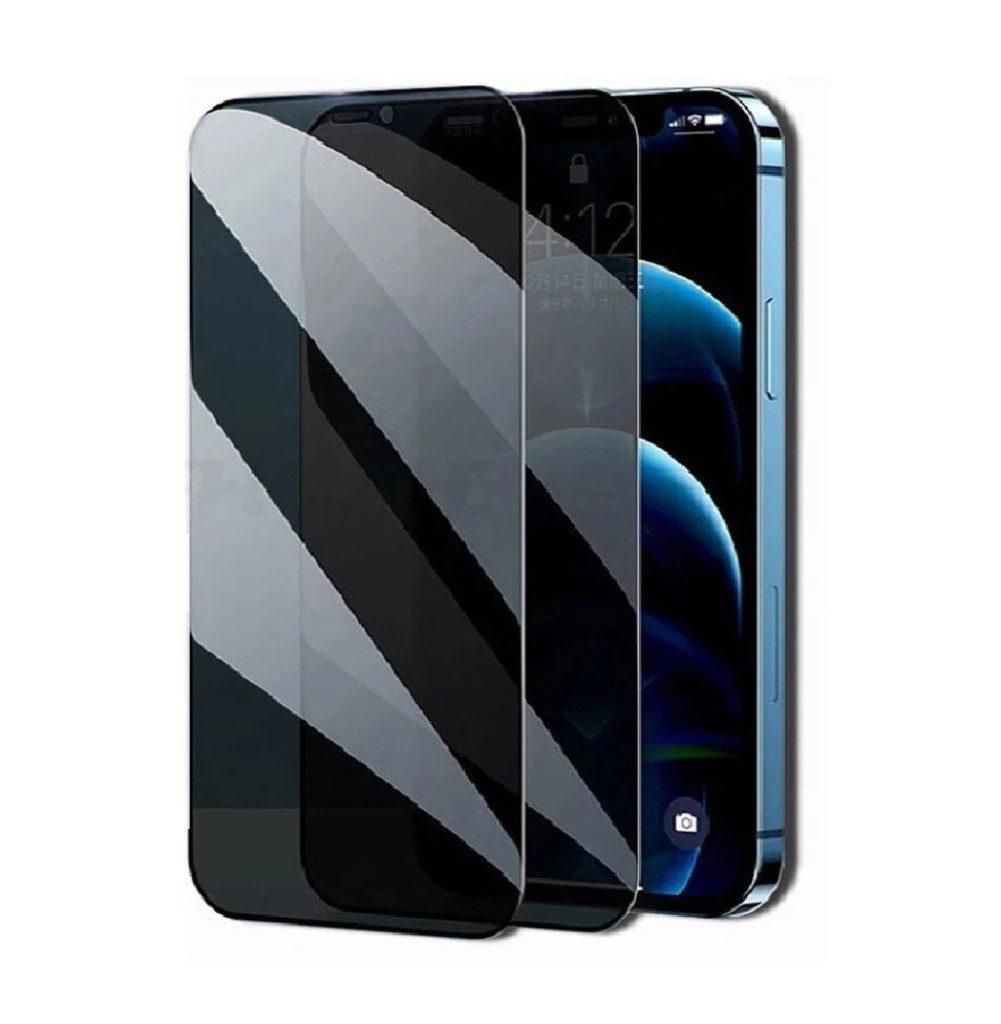 OLi 2X Sichtschutz für iPhone 15 Full Screen Privacy Displayschutzglas , Panzer Schutz Sichtschutz, Privacy, Full Screen Privat Sichtschutzfolie