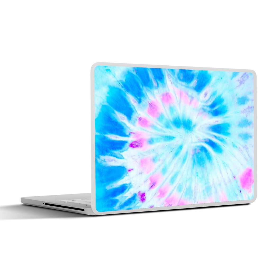 MuchoWow Laptop Aufkleber Sticker Cover Sommer - Krawattenfärbung - Design 36.5x27.5 cm - Laptop-Sticker