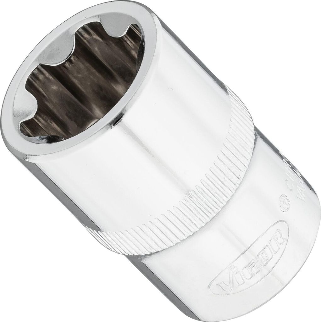 VIGOR T+ Steckschlüsseleinsatz V7920-EP22 1/2" EP Profil SW E22+