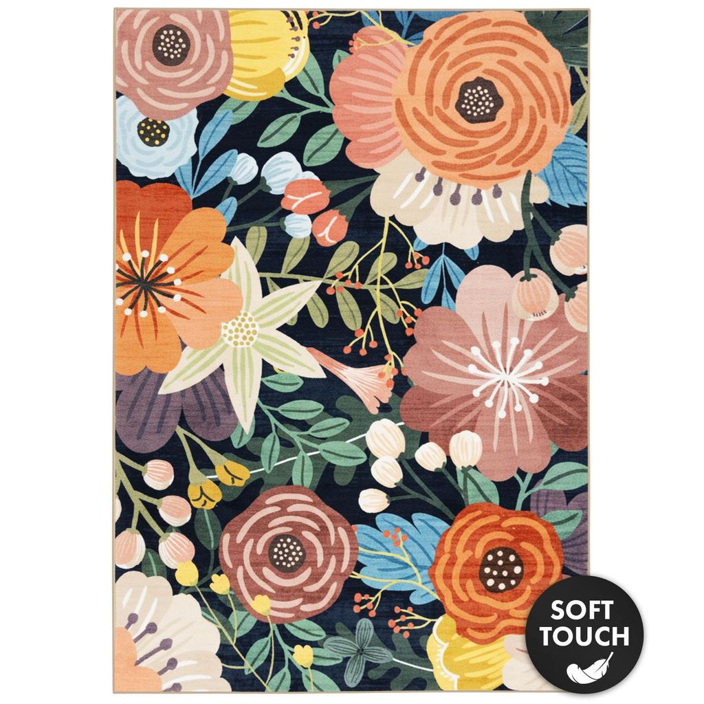 Floordirekt Teppich Tropica moderner Wohnteppich mit Produktbild 