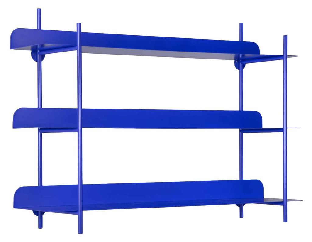 Present Time - Wanddekoration Cool Retro - Kobaltblau - Produktbild 