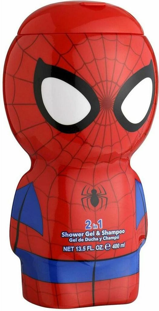 gel doccia 2 in 1 Spider-Man ragazzi rosso/blu 400 ml Immagine del prodotto 