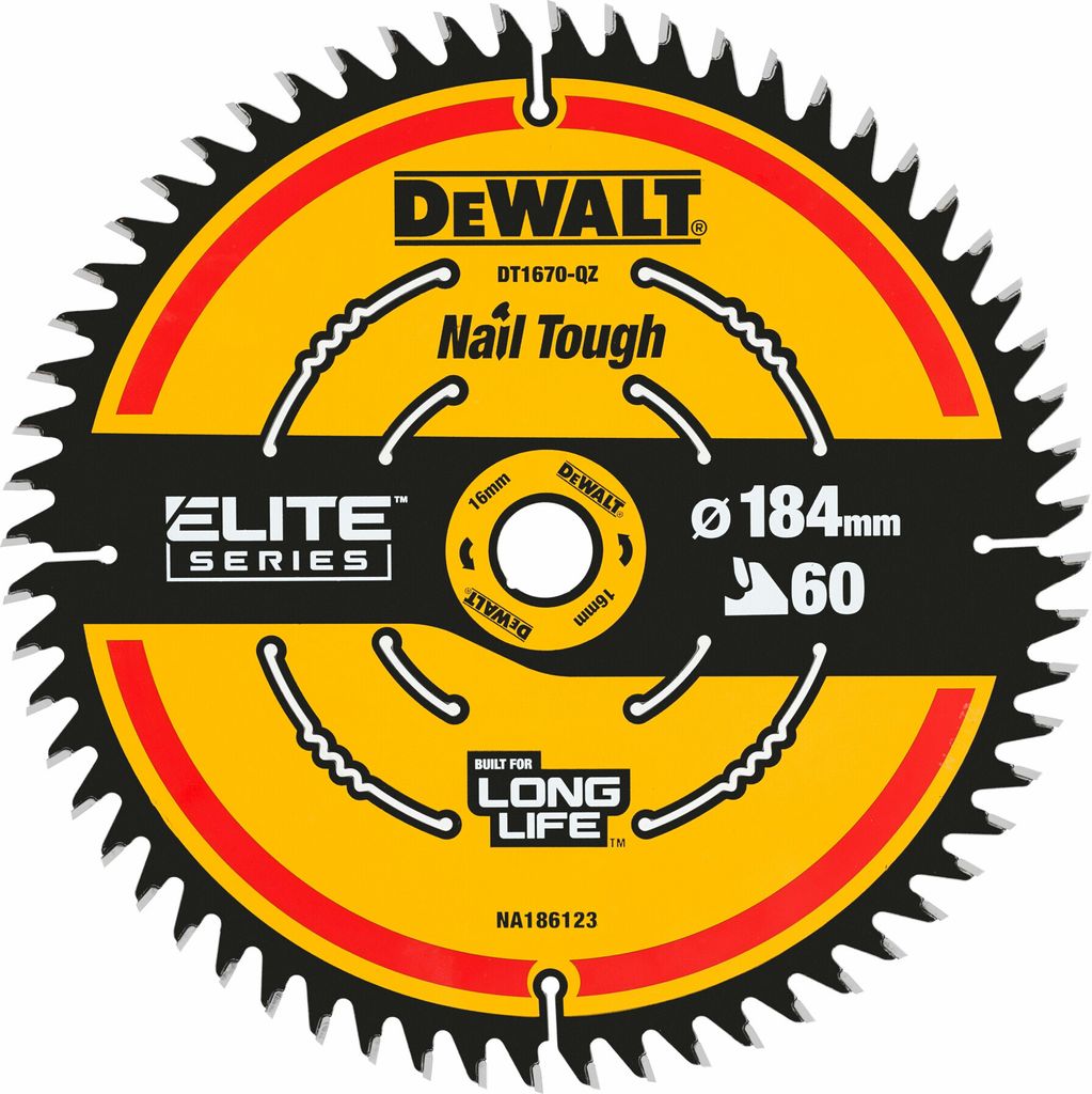 Kotúčová píla DT1670 184 mm x 16 x 1,6 60WZ UHM pre pílu na Obrázok produktu 