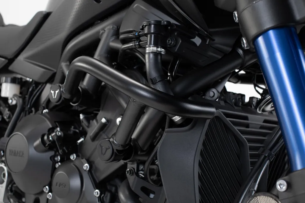 Pare-chocs Robuste SW-MOTECH Yamaha NIKEN 18- Acier Noir Haute Qualité