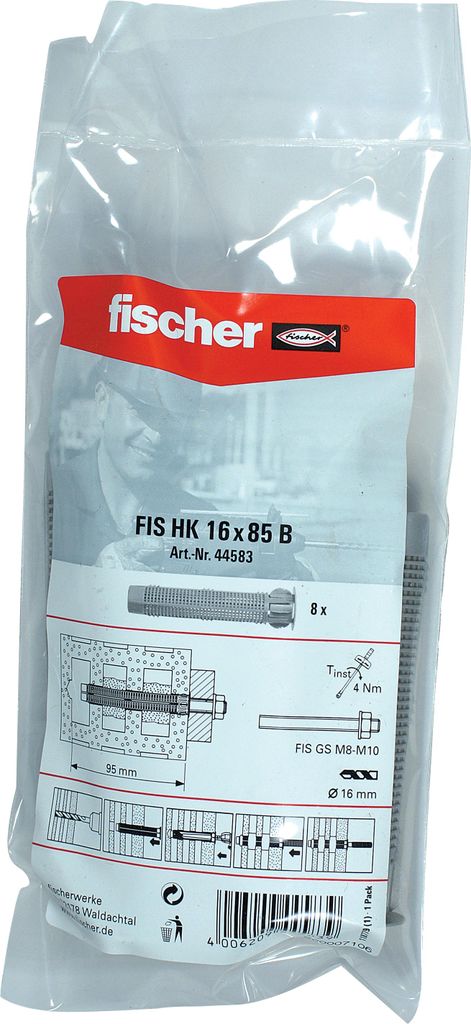 Spina Fischer FIS HK 16x85 B 8 pz. Immagine del prodotto 