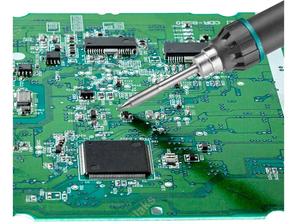 Réparez partout avec le fer à souder numérique USB-C Extol Industrial