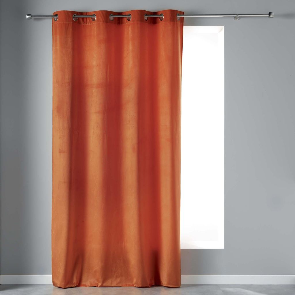 Vorhang mit Ösen VELVETINE, 140 x 240 cm, Samt
