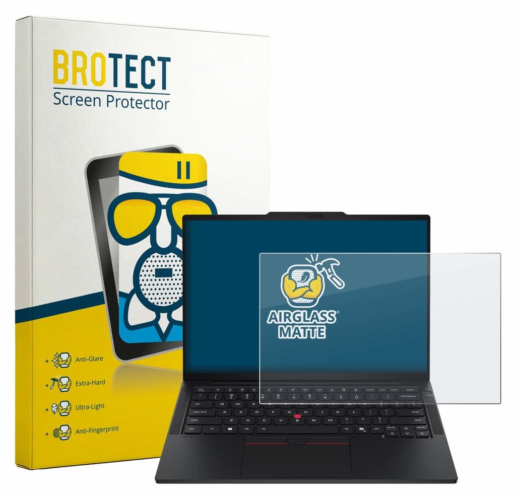 BROTECT Entspiegelungs Schutzglas für Lenovo ThinkPad T14s Gen 7 Schutzfolie Panzer Folie Glas Display Schutz matt