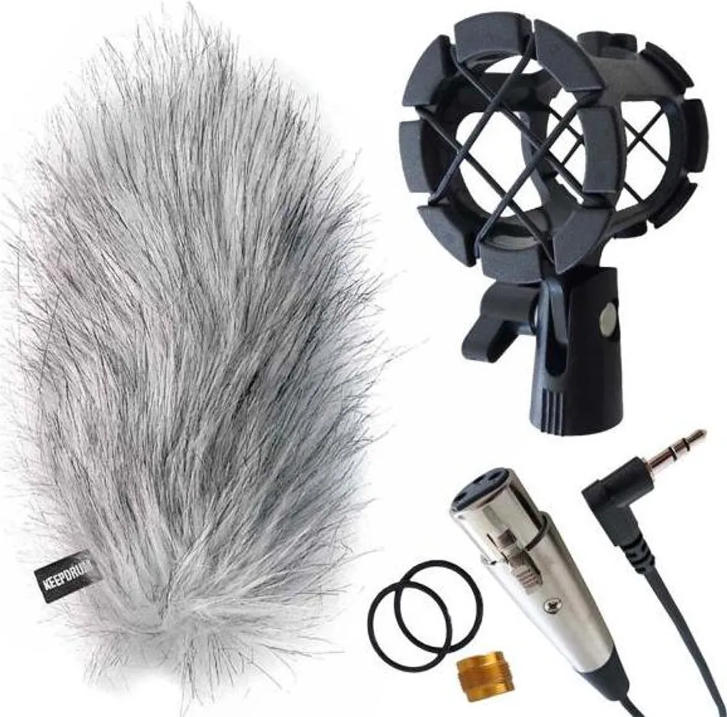 Kit Keepdrum PCMH1 + WS-WH per Shotgun Mic | Audio Pulito Pro