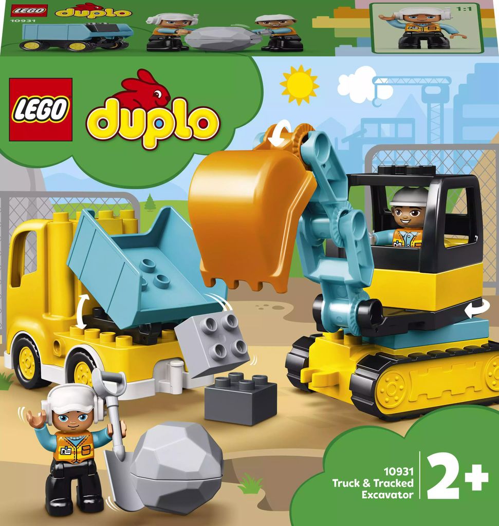 LEGO® 10931 - Bager a nákladné auto DUPLO® (20 kusov) Obrázok produktu 