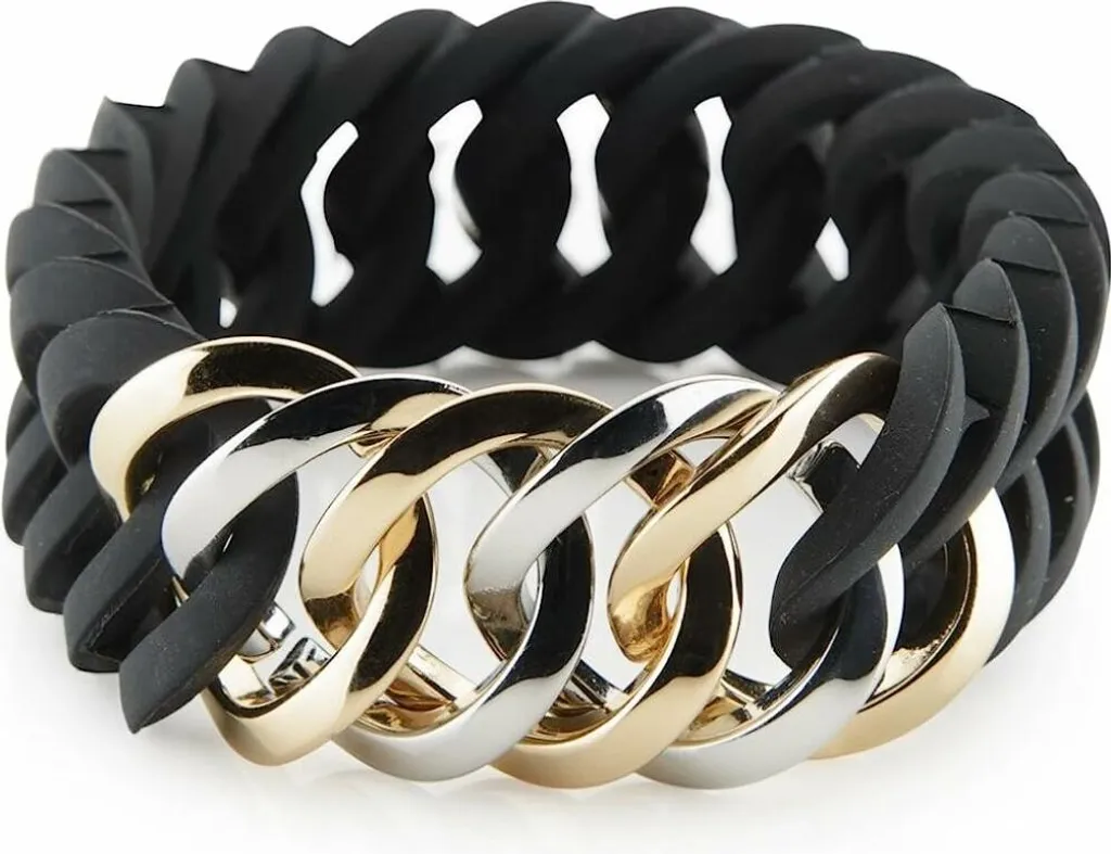 Bracciale The Rubz 100178 Oro Nero 18k - Acciaio Inox Donna