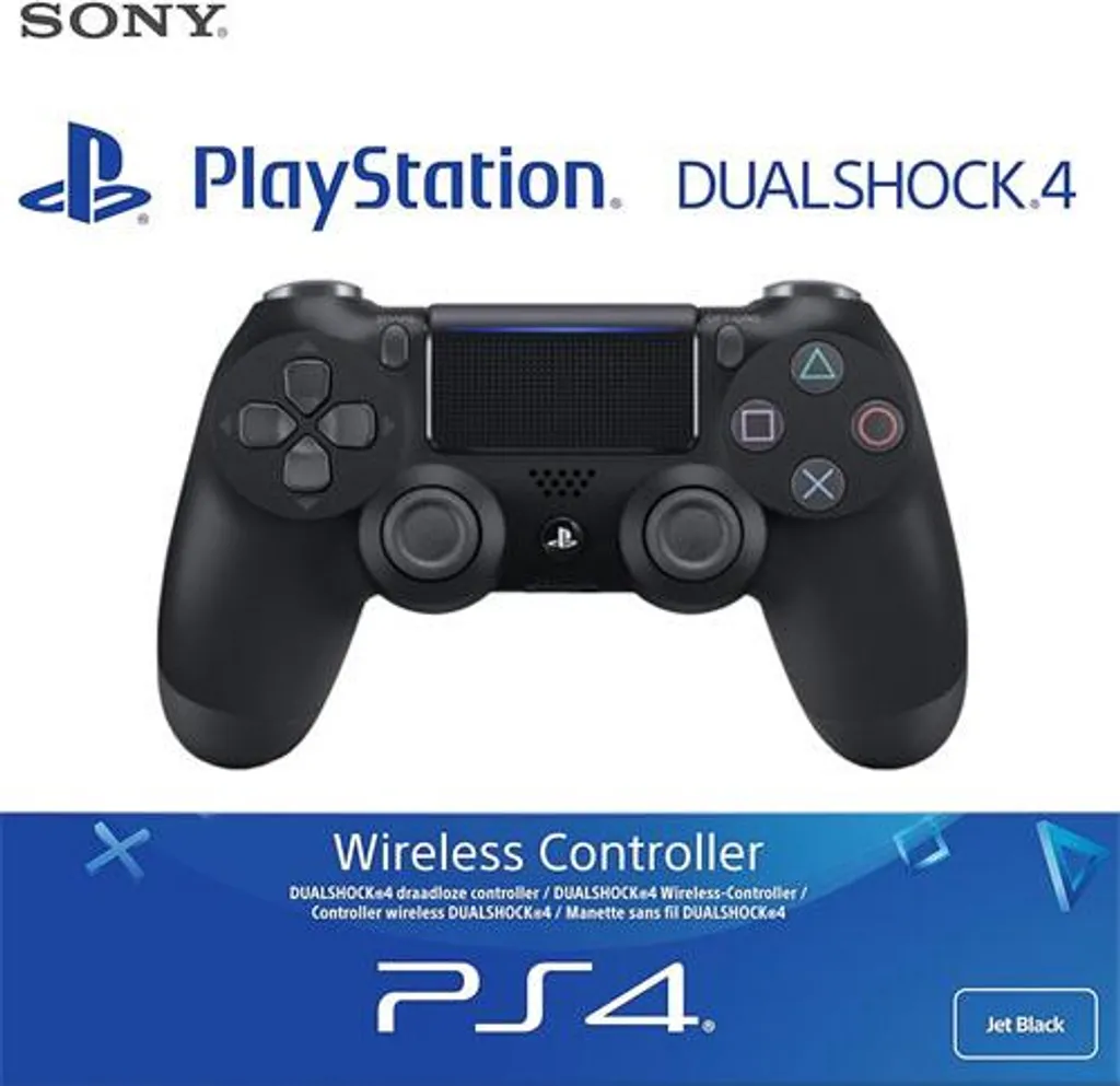 DualShock 4 V2 Sony Manette PS4 Sans Fil avec Pavé Tactile et Barre LED