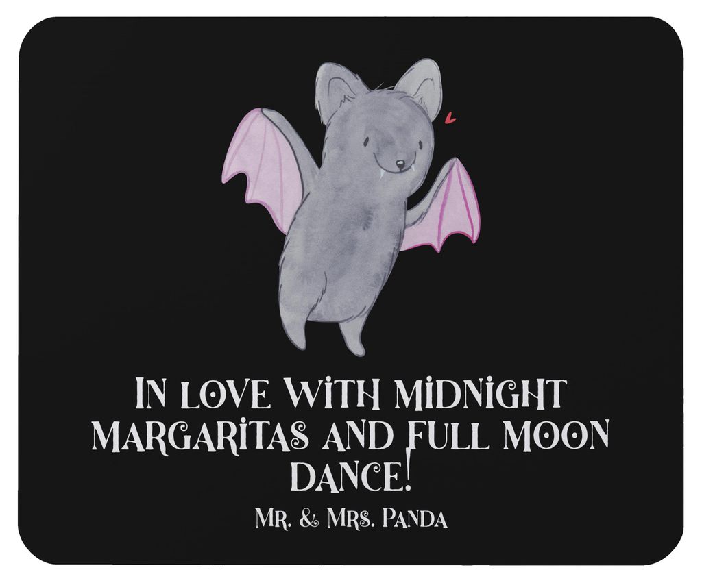 Mr. & Mrs. Panda Mauspad Halloween Magie - Schwarz - Geschenk, Mouse Pad, Mousepad, pc, Halloween-Partys, Gruselparty, einzigartige Designs, Gesche...