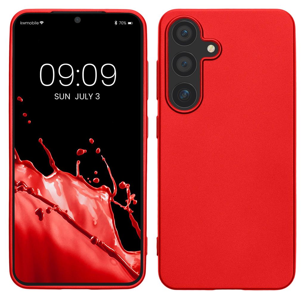 kwmobile Handyhülle für Samsung Galaxy S25 Hülle - Silikon Produktbild 