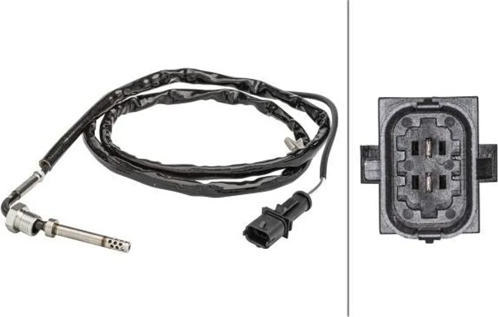 Sonde de température des gaz d'échappement HELLA pour Opel Vectra C